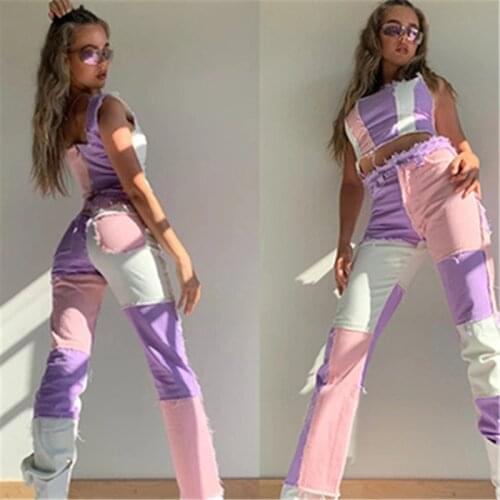 Женские брюки с высокой талией Lancifolium China At AliExpress