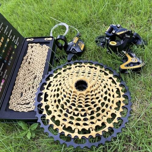 RYET 1x12 12-Speed MTB Groupset Kit Rear Derailleur 10-50T Cassette ULT Group Set Mountain Bike Shifter MTB 12speed 12s Cassette