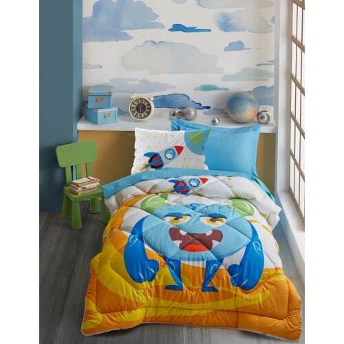 Cotton Box Single Bedding, Bedding Set, Childrens Room Decor, Quilt, Bed Sheets, Pillow Cases are manufactured in Turkey Giant