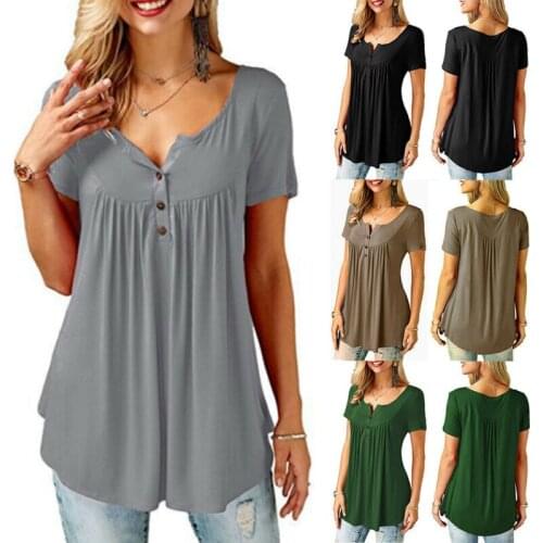 Solid Cotton Linen Tunic Summer Loose Button Shirts For Women Casual Turn-down Collar Long Sleeve Women Blouses Plus Size Tops