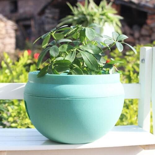 Hanging Planter Imitation Flowerpot Resin Water Storage Plant Chlorophytum Pot Permeable Type Home Gardening Plant Tools