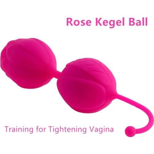 Sex Toys For Woman Vagina Tight Muscle Training Kegel Ball With Steel Ball Anal Beads Plug Adult Massager Masturbator Stimulator