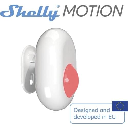 Shelly Motion Smart Home WiFi Sensor Human Body Detector Rechargeable Battery Powered By Silicon Labs Wi-Fi IoT Solutions