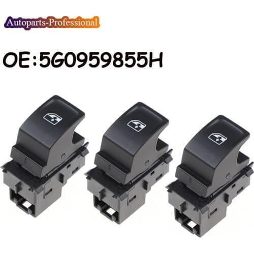 3 PCS Master Power Window Switch For Volkswagen Golf G TI 7 Passat B8 Tiguan T ouran 5G0959855H 5G0959855 5G0959855N 5G0959855M