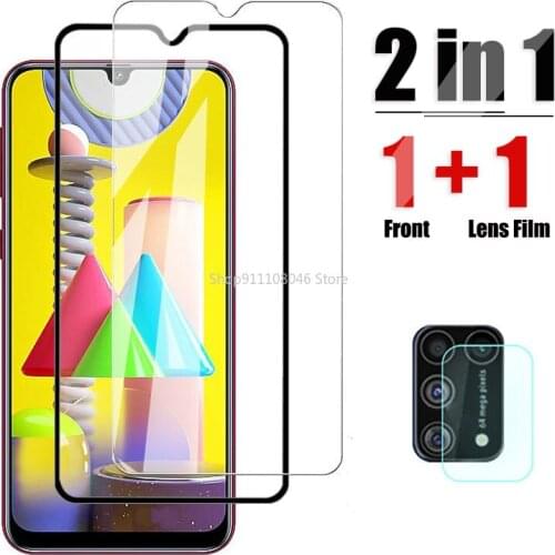 Screen Protector Glass For Samsung Galaxy M31 S Protective Glass For Samsung M31S Camera Tempered Front Film On Galax M 31