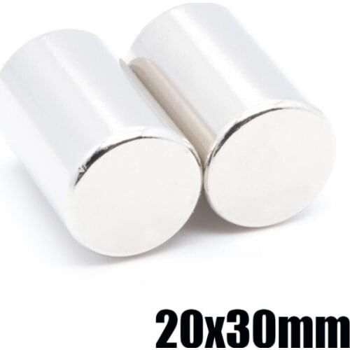 1 pcs 20×30mm N50 Neodymium Magnets Rare Earth Round Supper Strong Grade