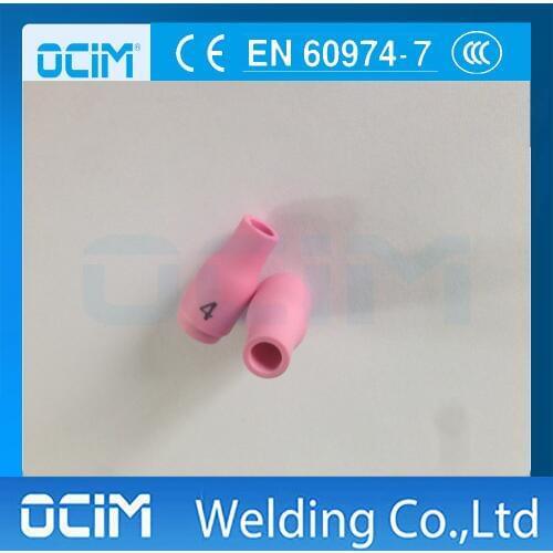 10PCS 13N08 #4 Alimina Gas Nozzle for SR PTA DB WP9 20 Series torch
