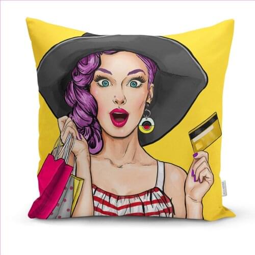 4 Piece Polyester Decorative Pillow Cushion Cover 43x43cm