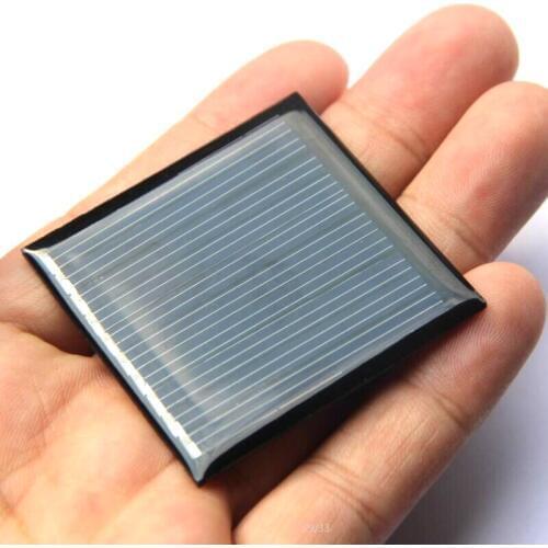 BUHESHUI Mini Solar Cell Module DIY Solar Panel Charger 0.25W 5V For 3.7V Battery 45*45mm Polycrystalline 1000pcs/lot Wholesale