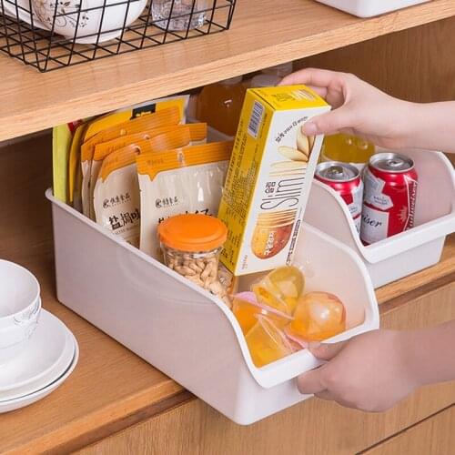 Home Drawer Box Kitchen Refrigerator Organizer Cabinets Vegetable Fruit Storage Box Fresh-Keeping Box Container Drawner Holder