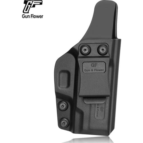 Gunflower Tactical IWB polymer Holster Concealed Carry Duty Gun Pouch with Belt Clip for Taurus PT111/PT140/G2C