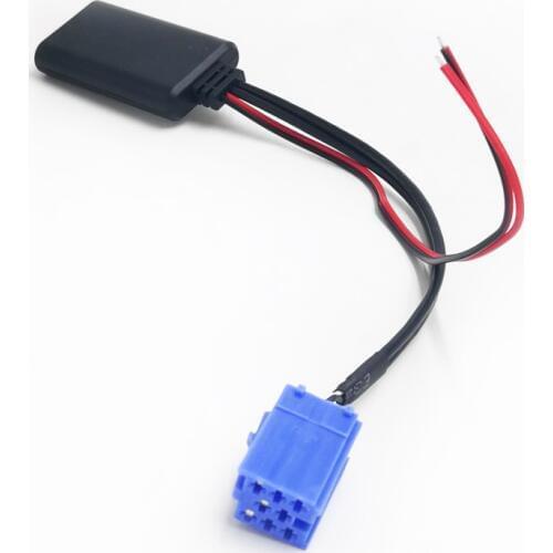 Biurlink AUX Line In Bluetooth Adapter Kabel Mini ISO 8Pin Radio Wireless Audio for Volkswagen Blaupunkt Becker VDO