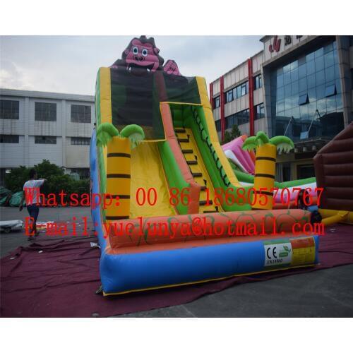 China Guangzhou) inflatable slides,Castle slides Monkey inflatable slide BYSW-14361