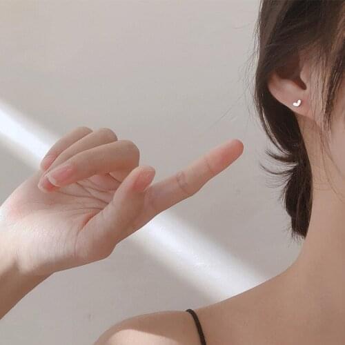 Miuoxion Wholesale Retro Romantic Love Earrings Small Simple Fashion Jewelry For Women Feature Namour Charm Gift All Seasons