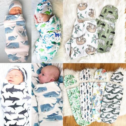 CANIS Soft Infant Swaddle Muslin Blanket Newborn Baby Wrap Swaddling Blanket Hot Selling