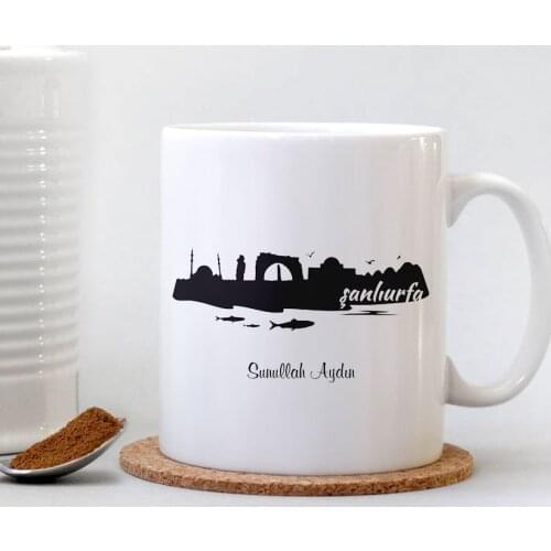 Personalized Sanliurfa White Mug Cup-002