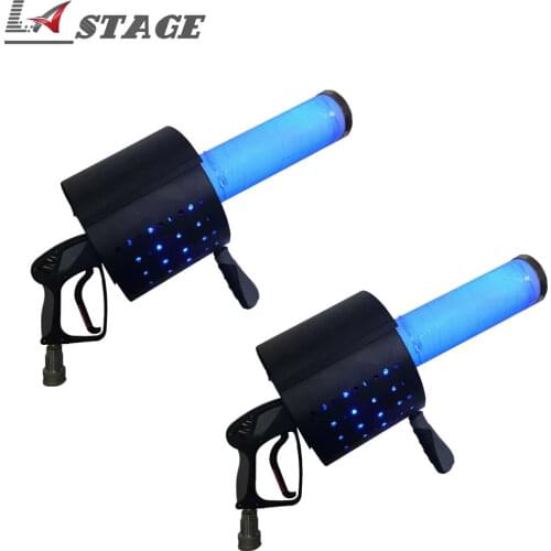 Free Shipping Handheld Led Co2 Confetti Gun Cryo LED CO2 Confetti Jet Machine Pistol Special Effects Co2 Confetti