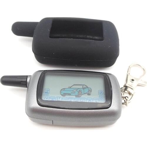 2-way LCD Remote Controller Key Fob, Tamarack for Russian Version Vehicle Security Two way Car Alarm System Twage Starline A6
