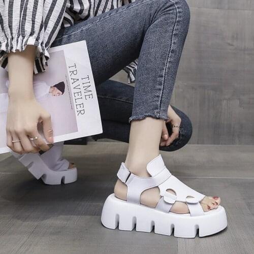 Women Sandals Lightweight Platform Roman Shoes Summer Casual Wedges Women Shoes Fashion Casual Shoes Zapatos Mujer Black Shoes