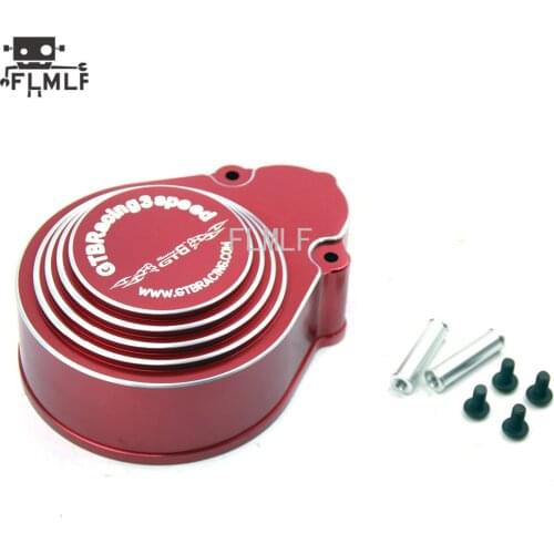 Alloy 3 Speed Metal Gear Cover with Pin Kit Fit 1/5 HPI ROVAN ROFUN KM GTB TS BAJA 5B 5T 5SC SS