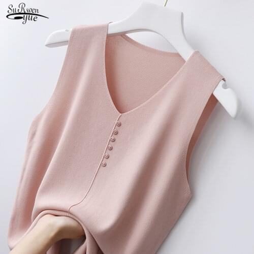 Spring Summer Sleeveless O-Neck Lace Knitted Patchwork Tops Korean Women Mesh Shirt Chic Solid Hollow Out Clothes Blusas 13635