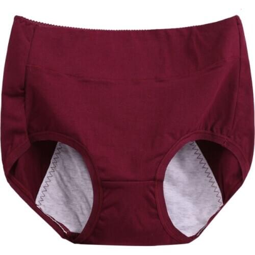 Women Menstrual Period Underwear Women Physiological Leakproof Panties Underwear Female Waterproof Briefs XL-6XL
