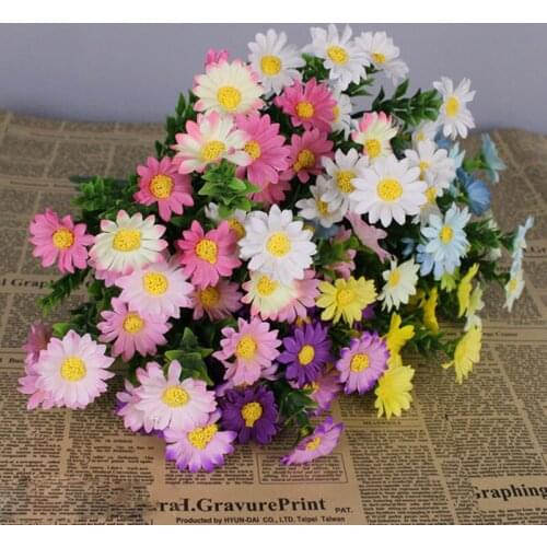 15 Artificial Flowers Beautiful Zou Ju Sun Flower Office Christmas Decoration Party Wedding Flower Arrangement DIY Garden Office