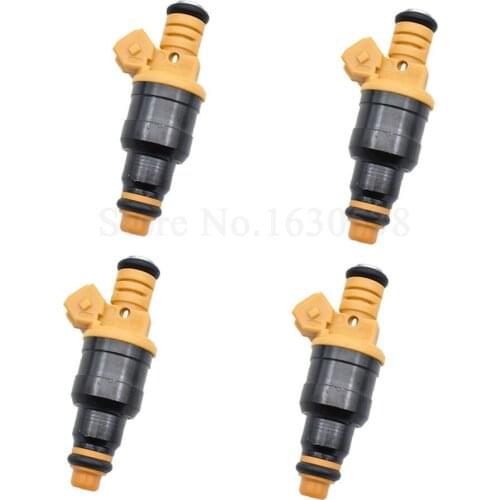 4PCS High quality NEW Fuel Injector Nozzle For Alfa Romeo 147 155 156 164 2.5 3.0 V6 24V OEM:0280150702