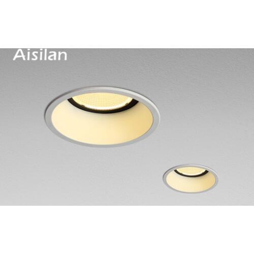 Aisilan Recessed LED Modern Dimmable Downlight Angle Adjustable Built-in LED Spot light Narrow border 7W for Indoor Lighting
