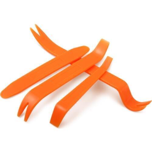 Car styling Car Radio Disassembly tool 4PCS/Set For opel astra opel vectra b octavia 2 zafira b citroen xsara picasso