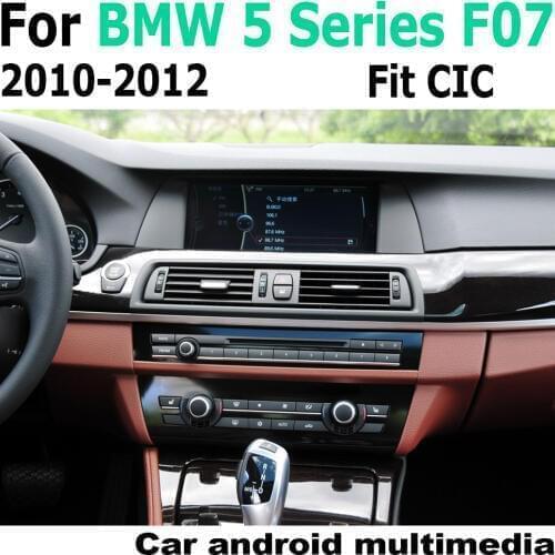 Car Android screen For BMW 5 Series F07 GT 2010-2012 CIC touch display GPS Navigation stereo Audio head unit multimedia player