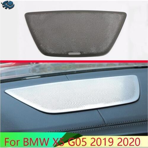 For BMW X5 G05 2019 2020 Car Accessories Stainless Steel Front panel horn hood decoration hood accessories