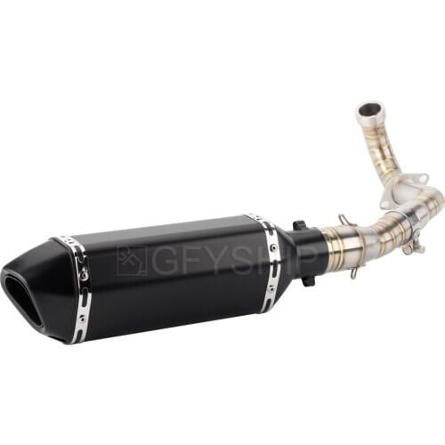 For Yamaha XMAX 300 2017 2018 2019 2020 XMAX300 XMAX 250 19 20 XMAX 300 Escape Motorcycle Exhaust Muffler And Link Pipe System