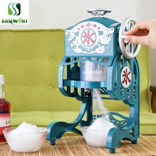Electric small ice crusher machine Shaved ice maker machine Smoothie making machine ice shaver machine ice crushing machine