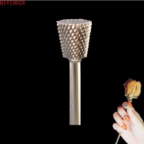 HIVISOIN-15pcs- Carbide Nail Drill Bit - Inverted Backfill Bit - (60110020) Silver