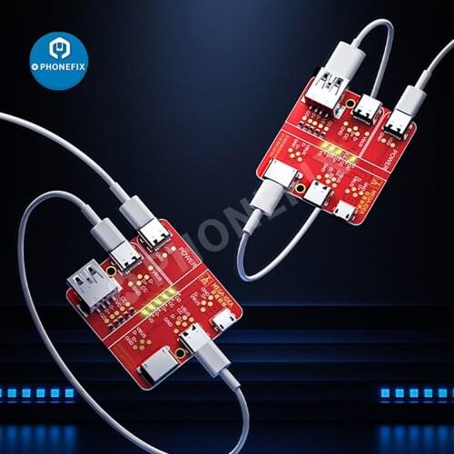 QianLi Mega-iDea Data Cable On-Off Detection Board USB Type-c Micro Line for lighting date cable Switching Test Board