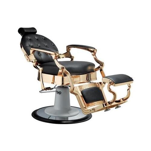 Mens hairdressing chair, hair salon, special barber shop, hair cutting, lifting and lowering, shaving chair