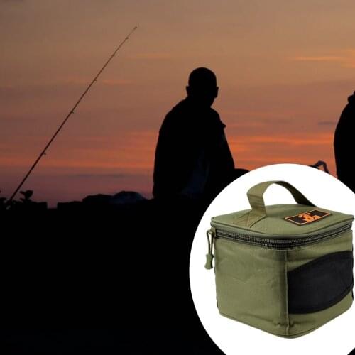 Portable Reel Pouch Baitcasting Fishing Reel Bag Accessories Outdoor Protective Cover Holder Fishing Bag
