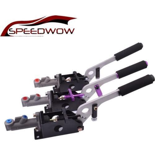 SPEEDWOW Universal Hydraulic Drift Racing Handbrake E-brake Hand Brake Vertical Horizontal Lever Grip Special Master Cylinder