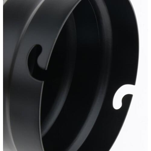 Photo Studio Flash Tapered Snoot Light Control for Elinchrom Mount