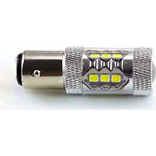 WTS 6pcs 1157 BA15D White Red 3030 led Chips High Power Lamps For Brake Lights P21/5W Car LED Bulb Stop&Side signal Lights 12V