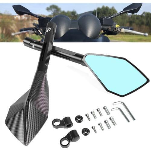 Motorcycle Scooter Accessories Rearview Mirrors For BMW S1000R F800R F650GS G650GS G310R K1200R K1300R R1200GS Rear View Mirror