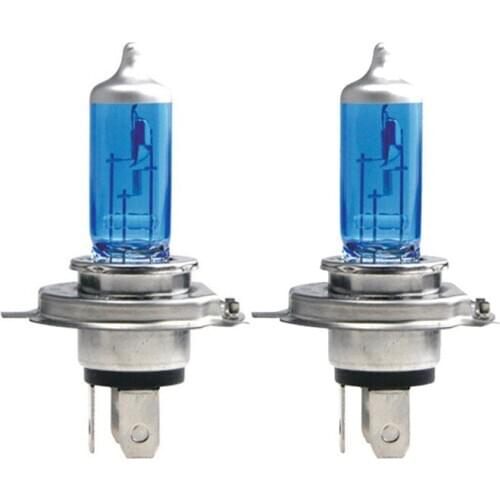 2PCS H4 Halogen Bulbs 55W 100W Super Bright White Car Headlights Lamp Fog Lights 12V Wholesale