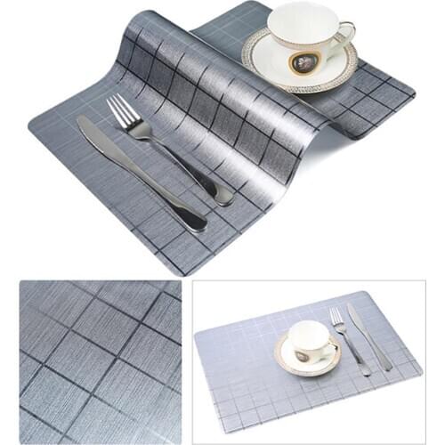 30x45cm Non-slip PVC Insulation Placemat Dining Table Tableware Cup Bowl Mat