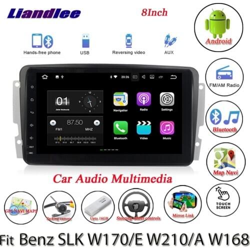 Car Multimedia Android Player For Mercedes Benz SLK W170/E W210/A/W168 Radio GPS Navigation System HD Screen