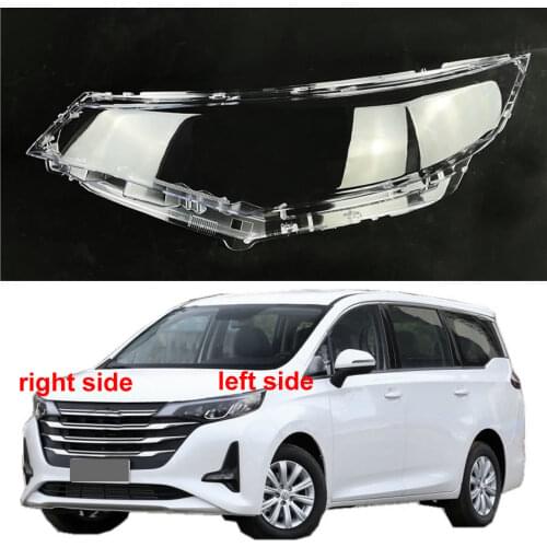 For Trumpchi M6 2019 2020 2021 Headlight Cover Shade Headlamp Shell Lampshade Lens Plexiglass Replace Original Lampshade