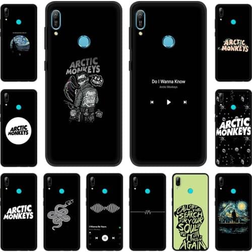 Phone Case For Huawei P30 Pro P40 Lite E P Smart Z Y7 Y6 2019 Soft Silicone Back Cover Mobile Bag Arctic Monkeys Fashion