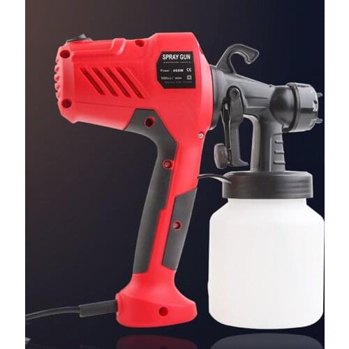 400W Electric Paint Spray Gun For Car Portable Home DIY Painting Tools Spray Air Paint Gun High Quality Paint Sprayer Nozzle