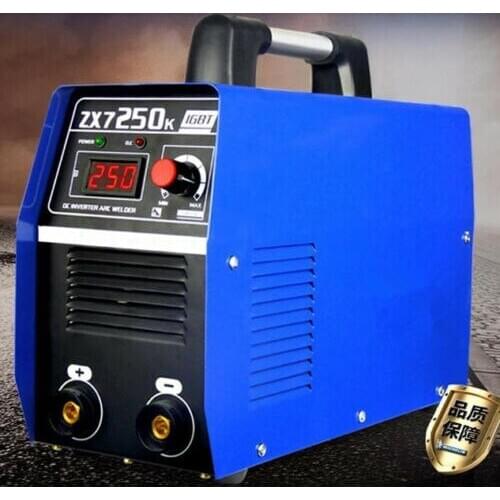 ZX7-250 Electric Welding Machine IGBT Electrode AC220/380V Dual Voltage Welder
