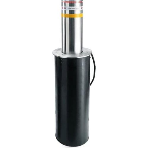 KinJoin High quality 304 stainless steel hydraulic automatic parking rising bollard 1 motor/PCS